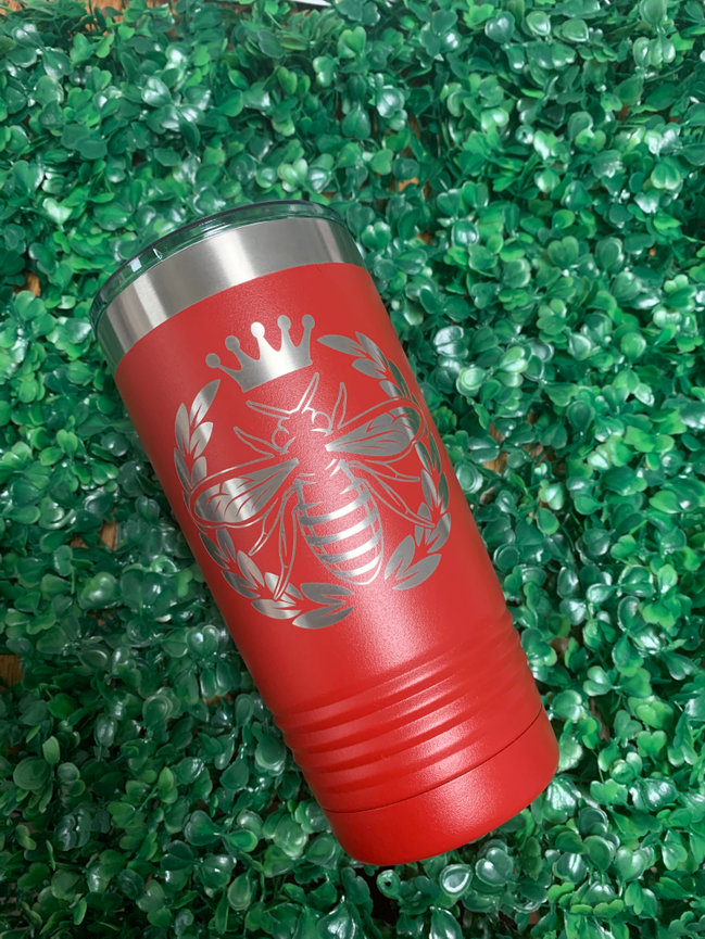 BEE TUMBLER (RED)