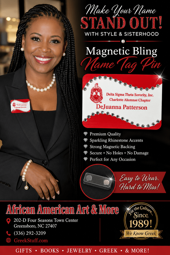 DST Bling Name Badge