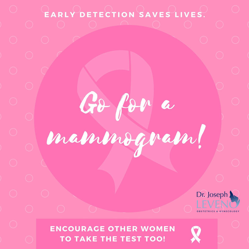 National Mammography Day Dr. Joseph Leveno