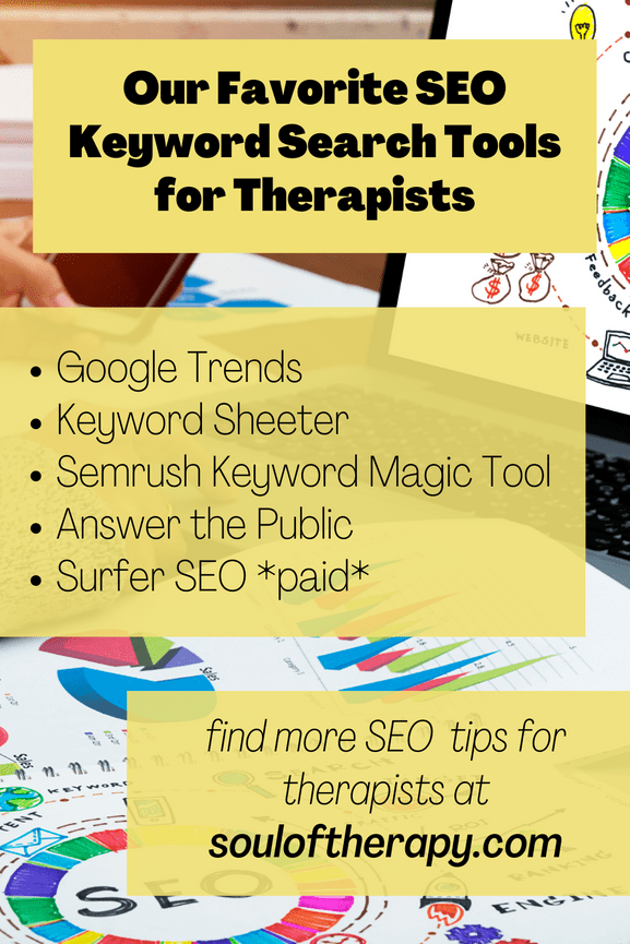 therapist SEO search tools