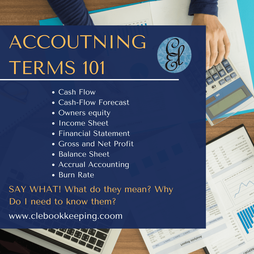 Accounting Terms 101. Basics For Everyone 