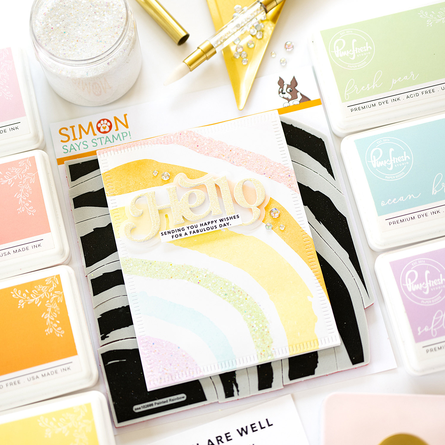 Simon Says Stamp Dear Friend Release Blog Hop Day 1 + PRIZES! - Lea ...