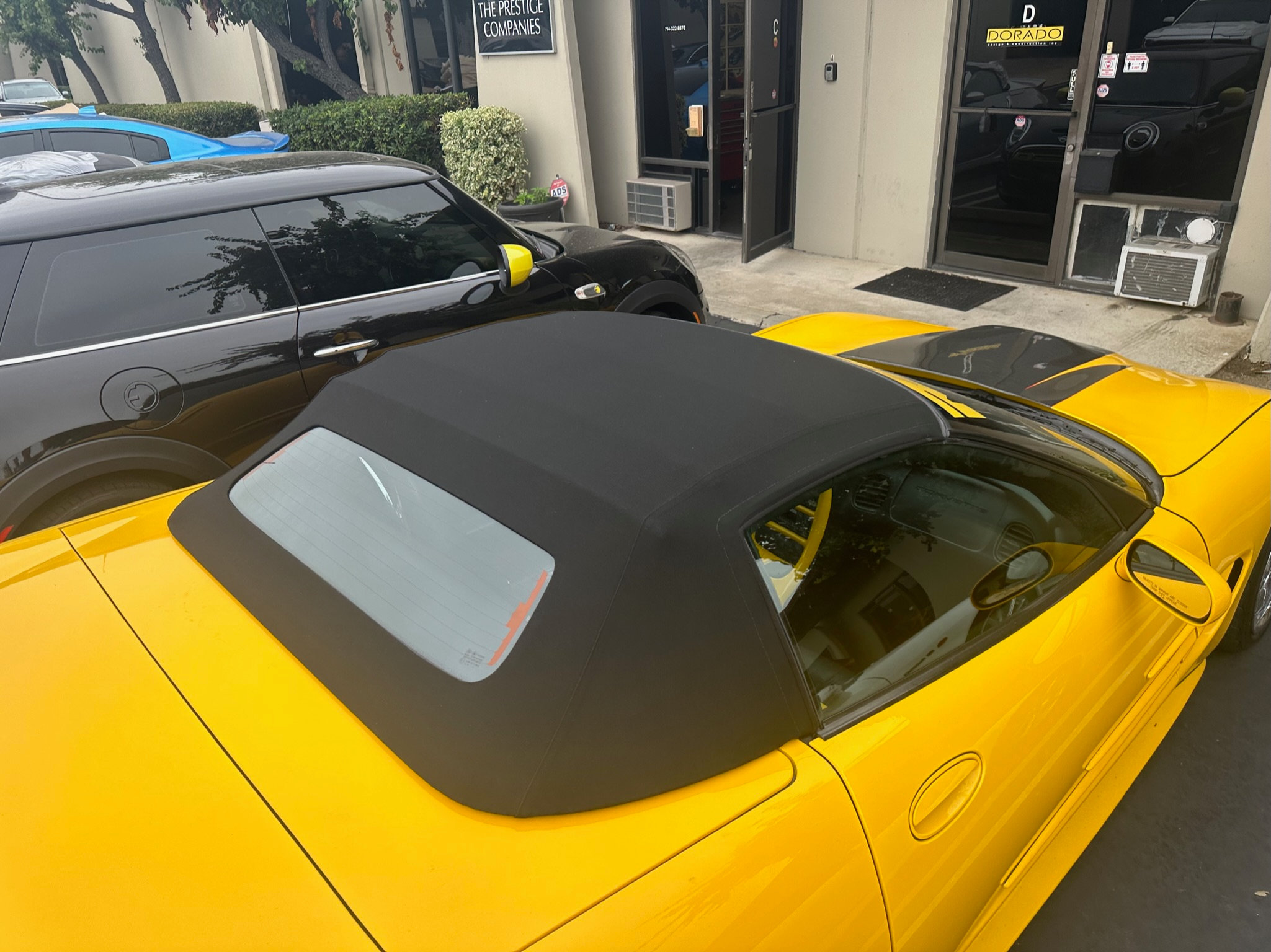 CORVETTE THE PRESTIGE COMPANIES AUTO UPHOLSTERY & CONVERTIBLE TOPS IN