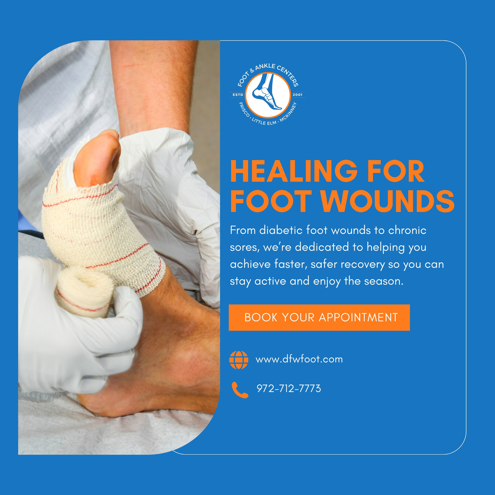 Winter Foot Wound Care 