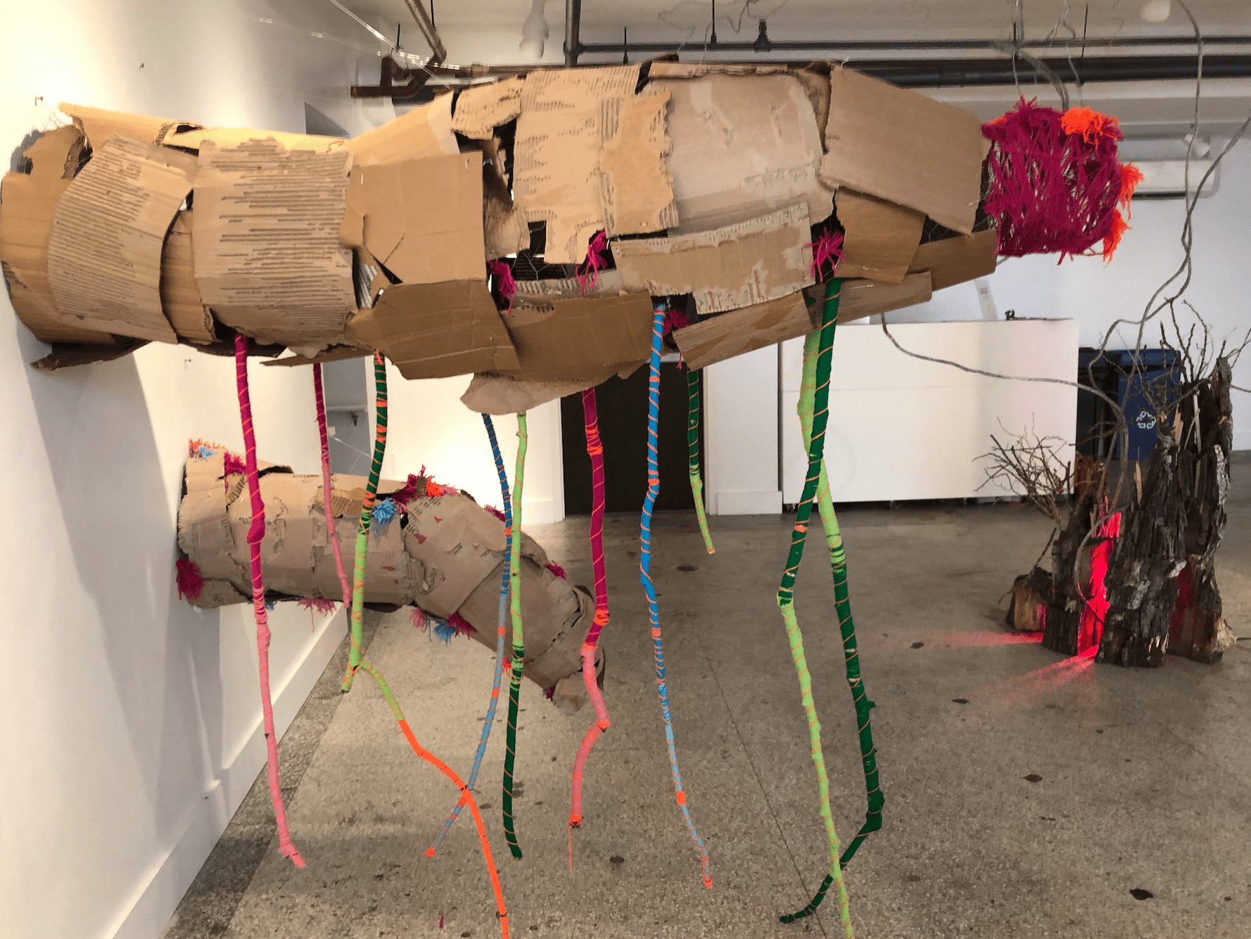 3D II Class Installation Projects - Greensboro Project Space