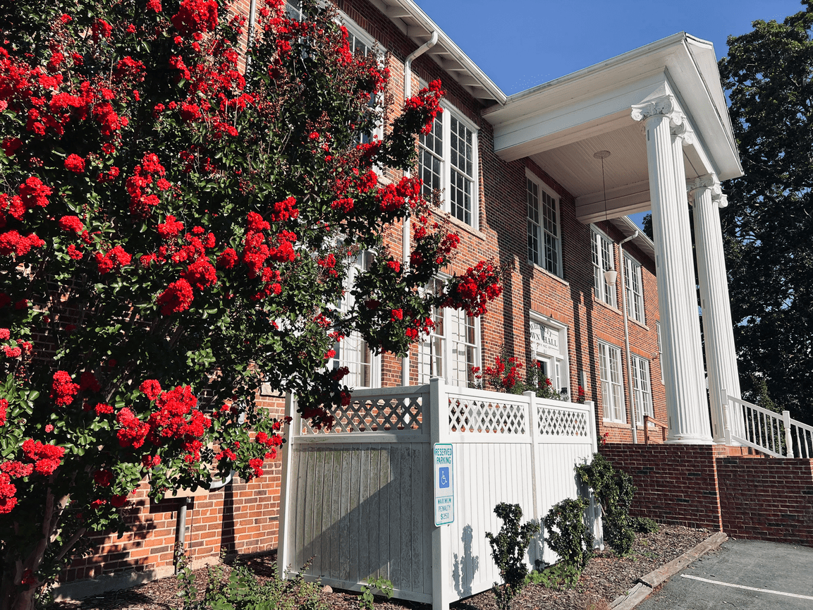 to Whitsett Town Hall Whitsett, NC