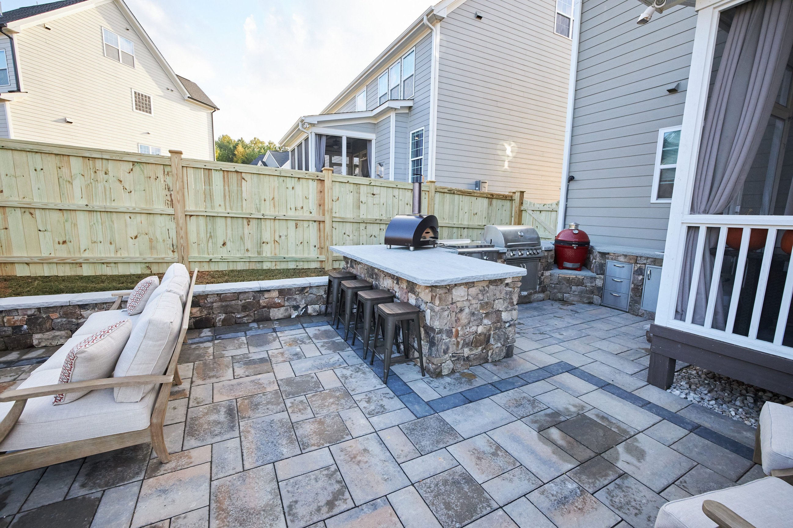 outdoor kitchen design raleigh nc