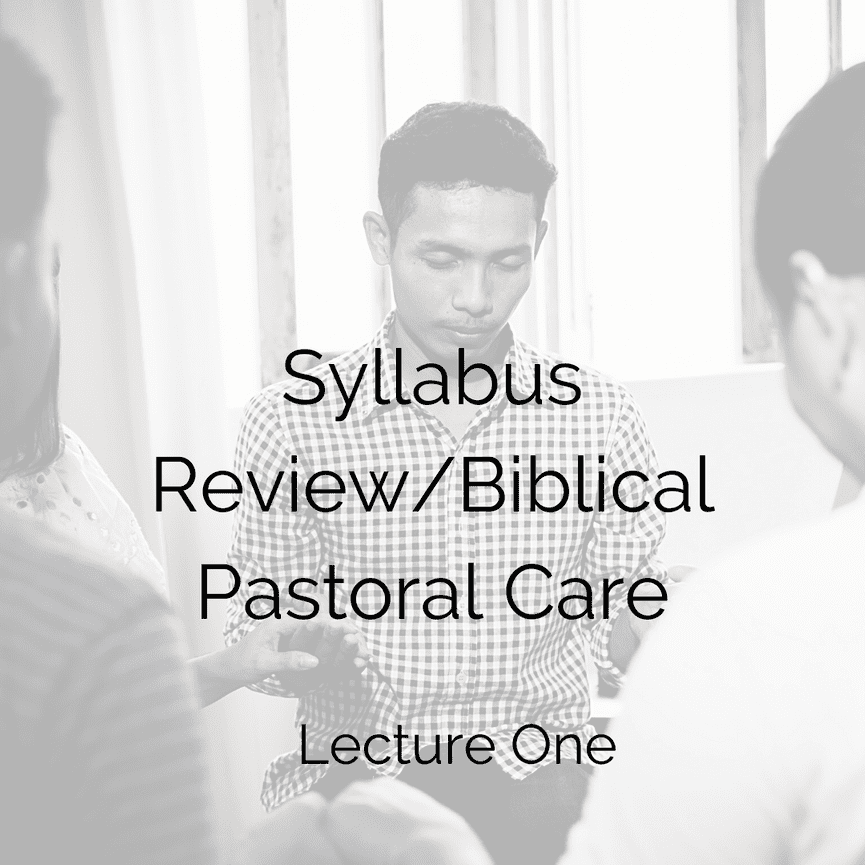 Power of Discipleship/Principles of Biblical Couns ICOC Teachers